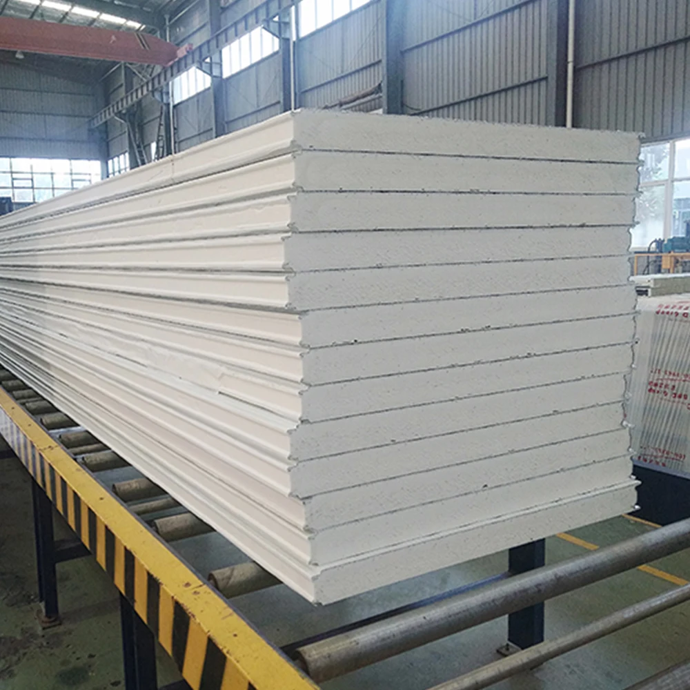 Polyurethane Insulation Board Cold Storage Plate Factory Price Product Customization Pur Pu Sandwich Panels for Cold Room