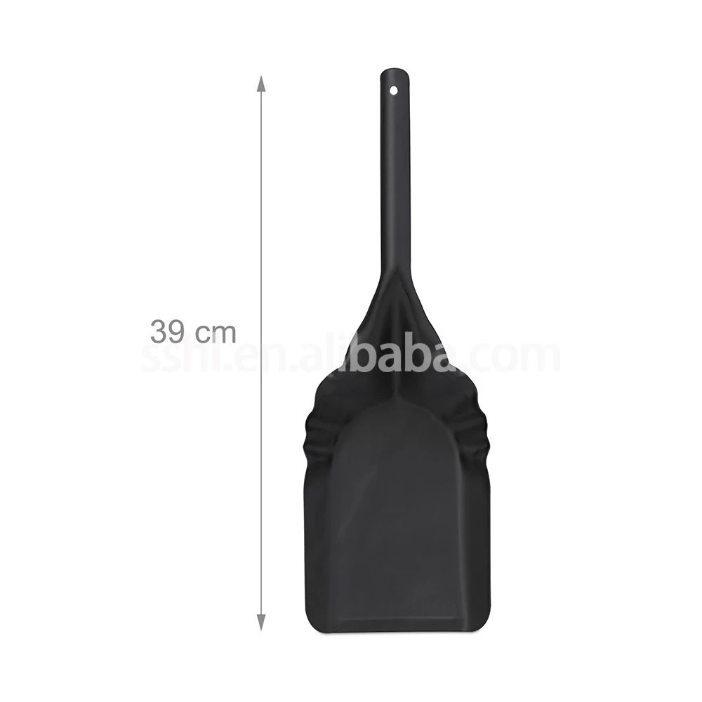 Black Metal Ash Bucket With Lid And Shovel Coal Bucket Buy Ash Coal
