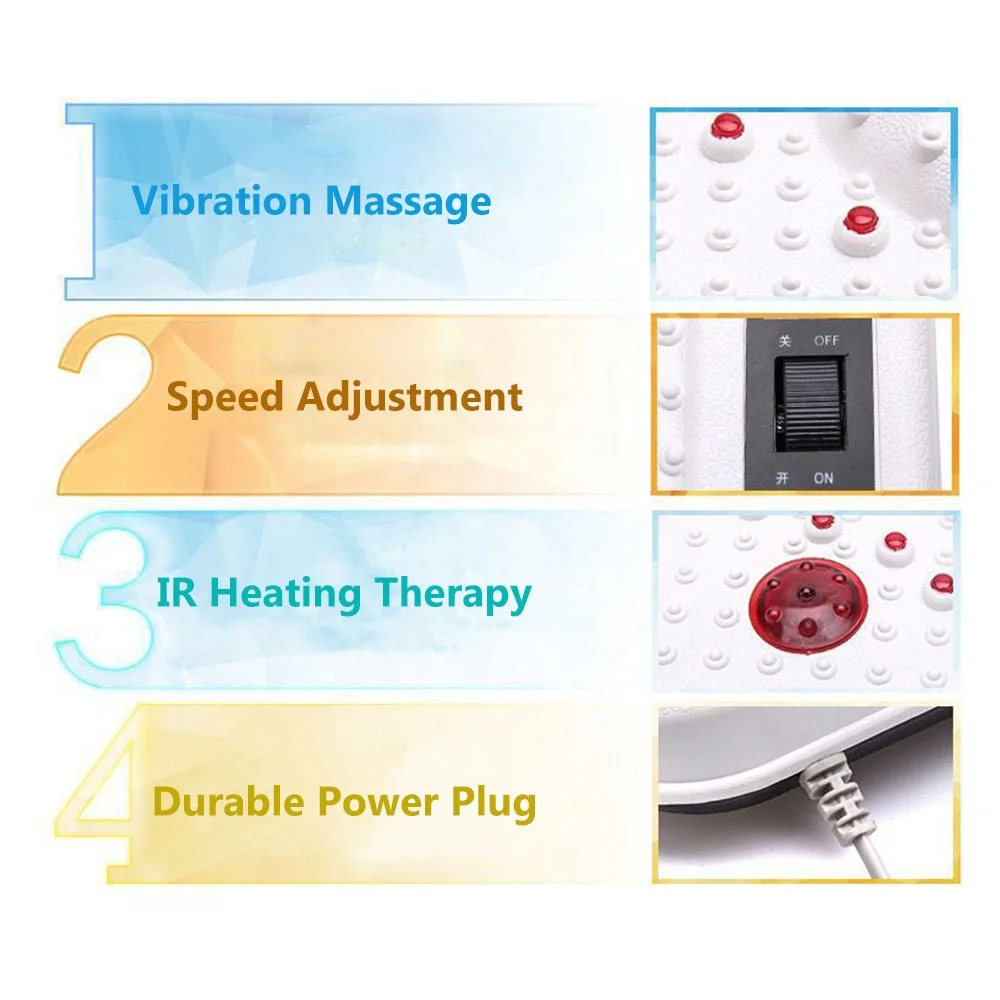 Private Label Feet Relaxation Vibrator Heizung Vibration Akupunktur  Elektrisches Fu massage gert| Alibaba.com