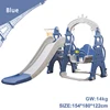 Bebé azul diapositiva SWING