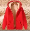 Red zipper-up