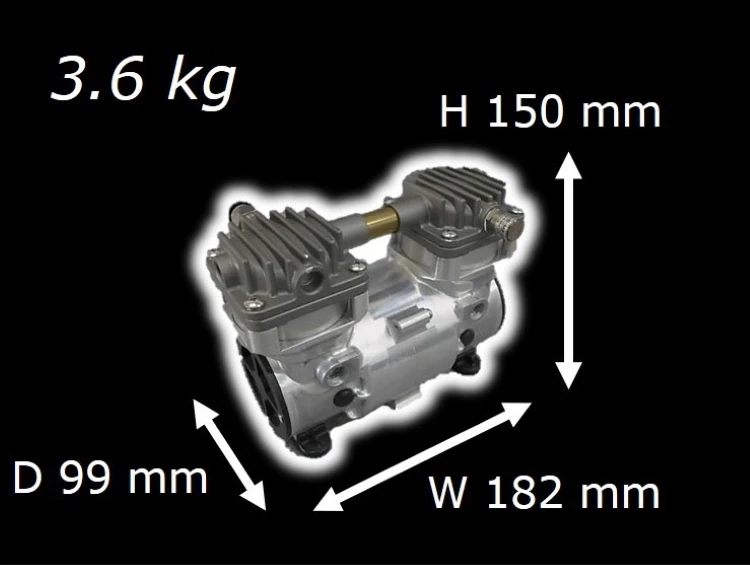 Piston Reciprocating Quality Control Parts Electric Air Mini Compressor