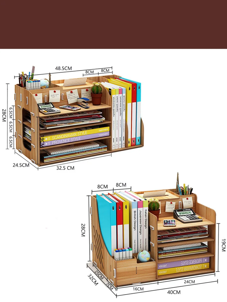 
 Настольная коробка для получения бумаги А4 и книжной бумаги, ручка, цилиндр, бумажное полотенце для рисования, канцелярские принадлежности, полка, артефакты для студенческого общежития  