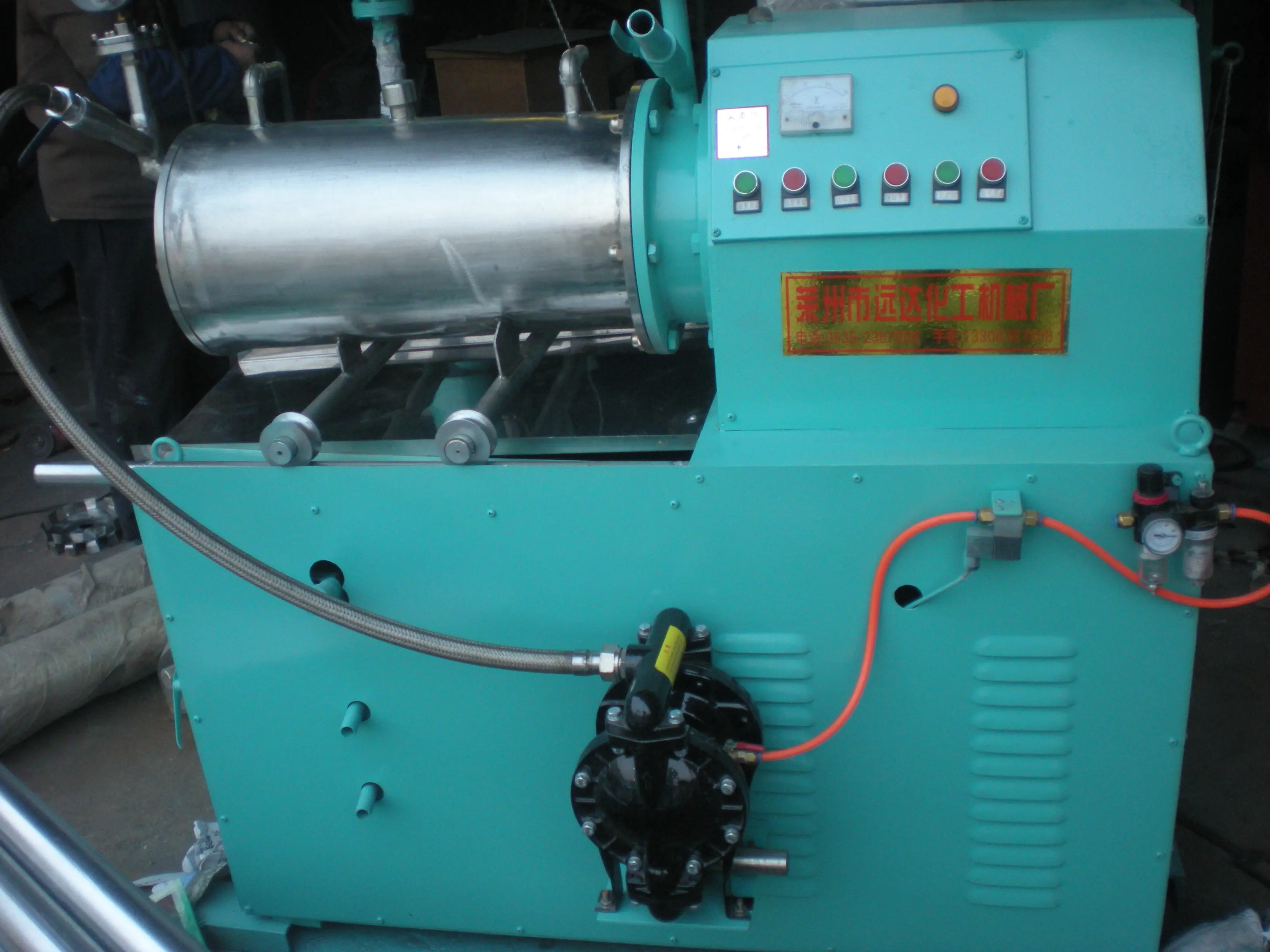 Advanced Technology Practical and Durable Horizontal Lab Bead Mill Lab Chemical Dyno Mill for Manufacturing Plant