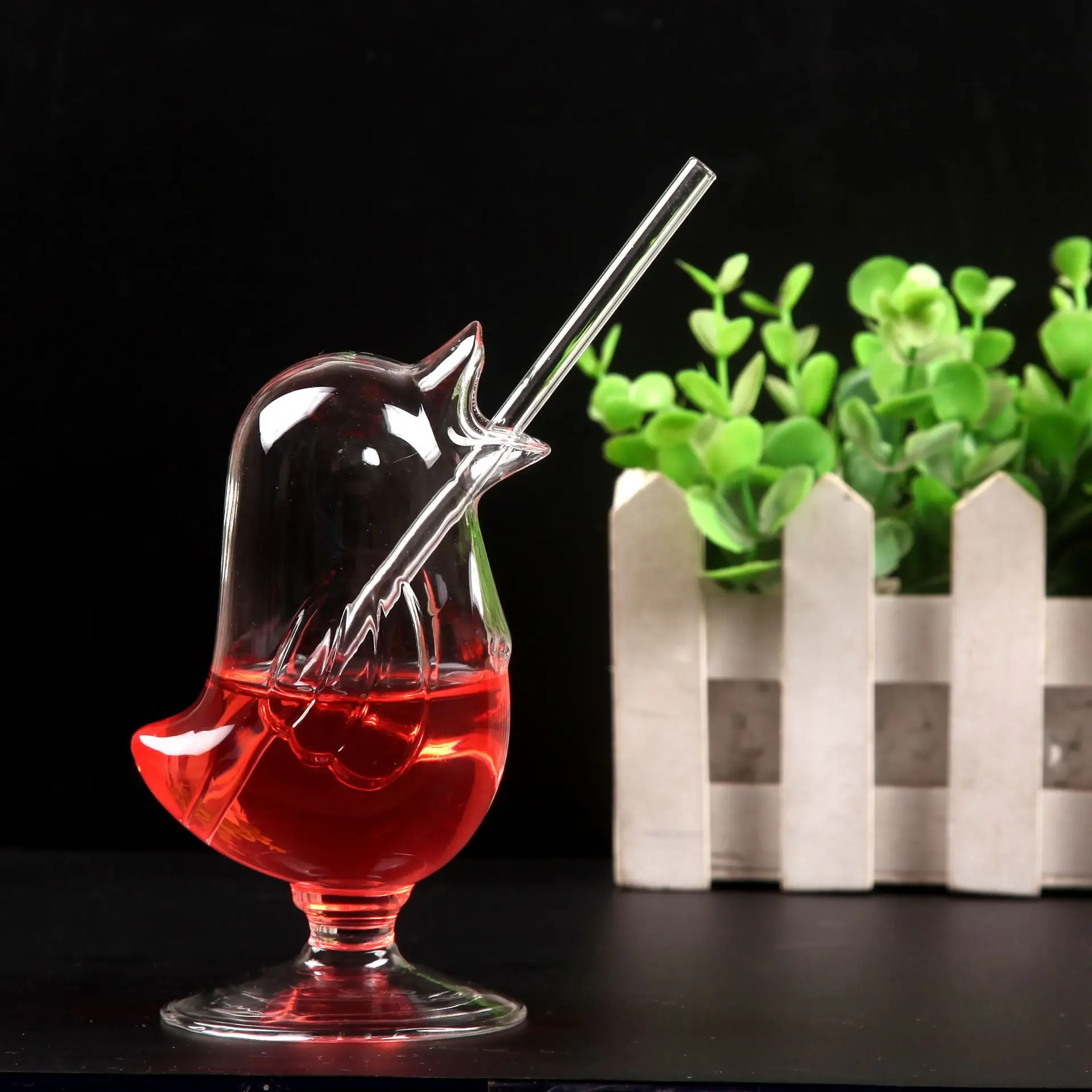 Креативная стеклянная чашка для