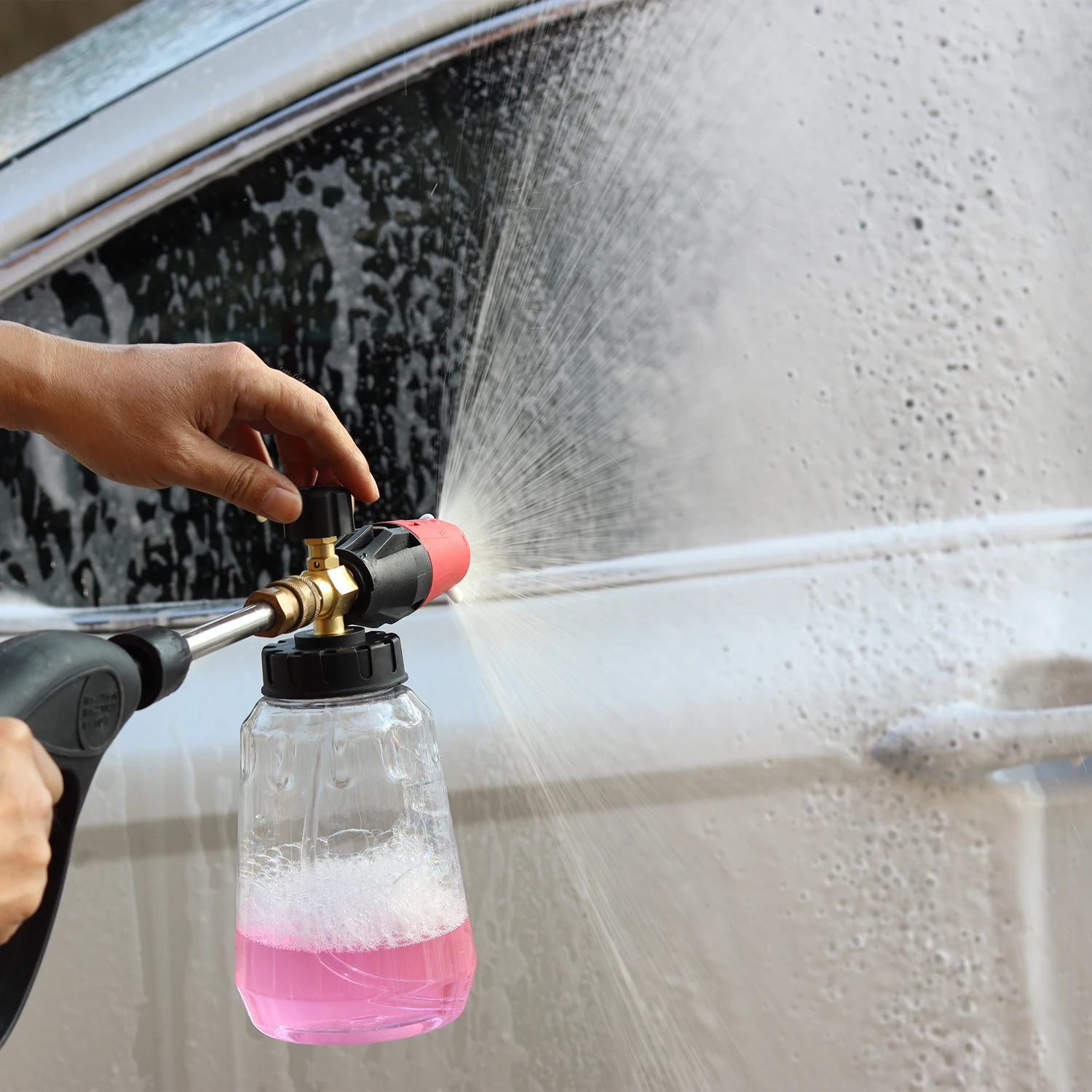 Foam Sprayer Car Wash Foaming Gun Pressure Washer Gun Snow Foam Lance