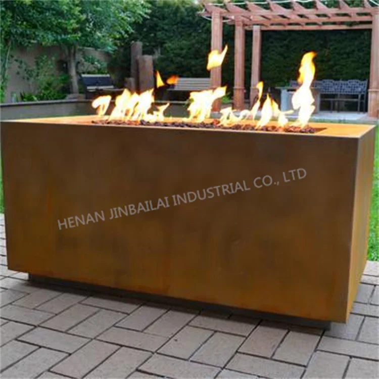 steel square propane patio fire pits outdoor fire pits gas burning square propane fire pit