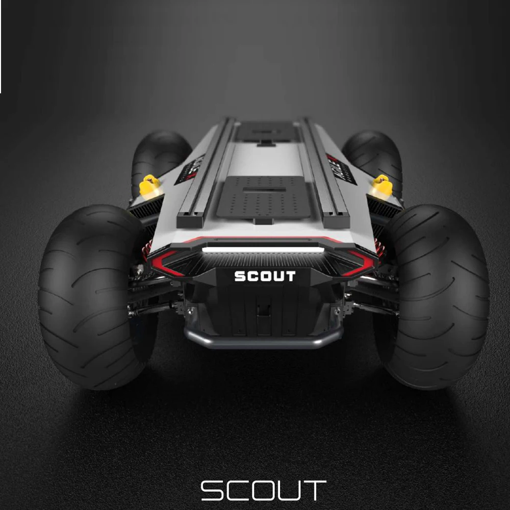 Unmanned Ground Vehicle Used For Surveillance Inspection With Independent Suspension