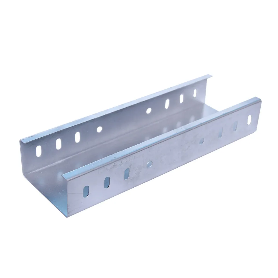 
Electro zinc-coated GI duct type cable trunking support system manufacturer factory 