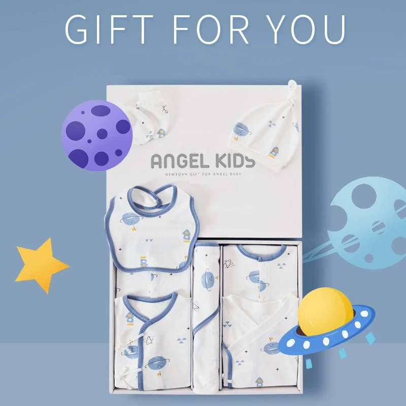 Newborn Baby Soft Blanket And Breathable Jumpsuit Gift Set For Toddler Boys Girls Sets