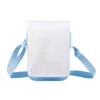 Borsa a tracolla blu vuota