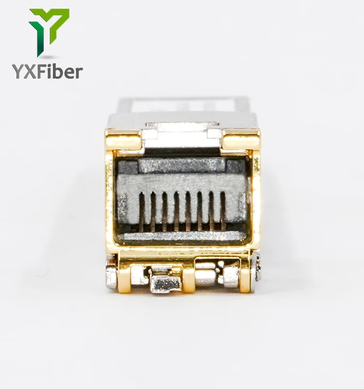 Copper SFP Module 10/100/1000Base 2.5G 10G 30m 80m 100m RJ45 Interface SFP-T Transceiver Module Copper SFP