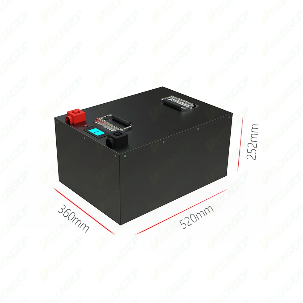 Rechargeable Lifepo4 48V 105ah Golf Cart Battery with BMS