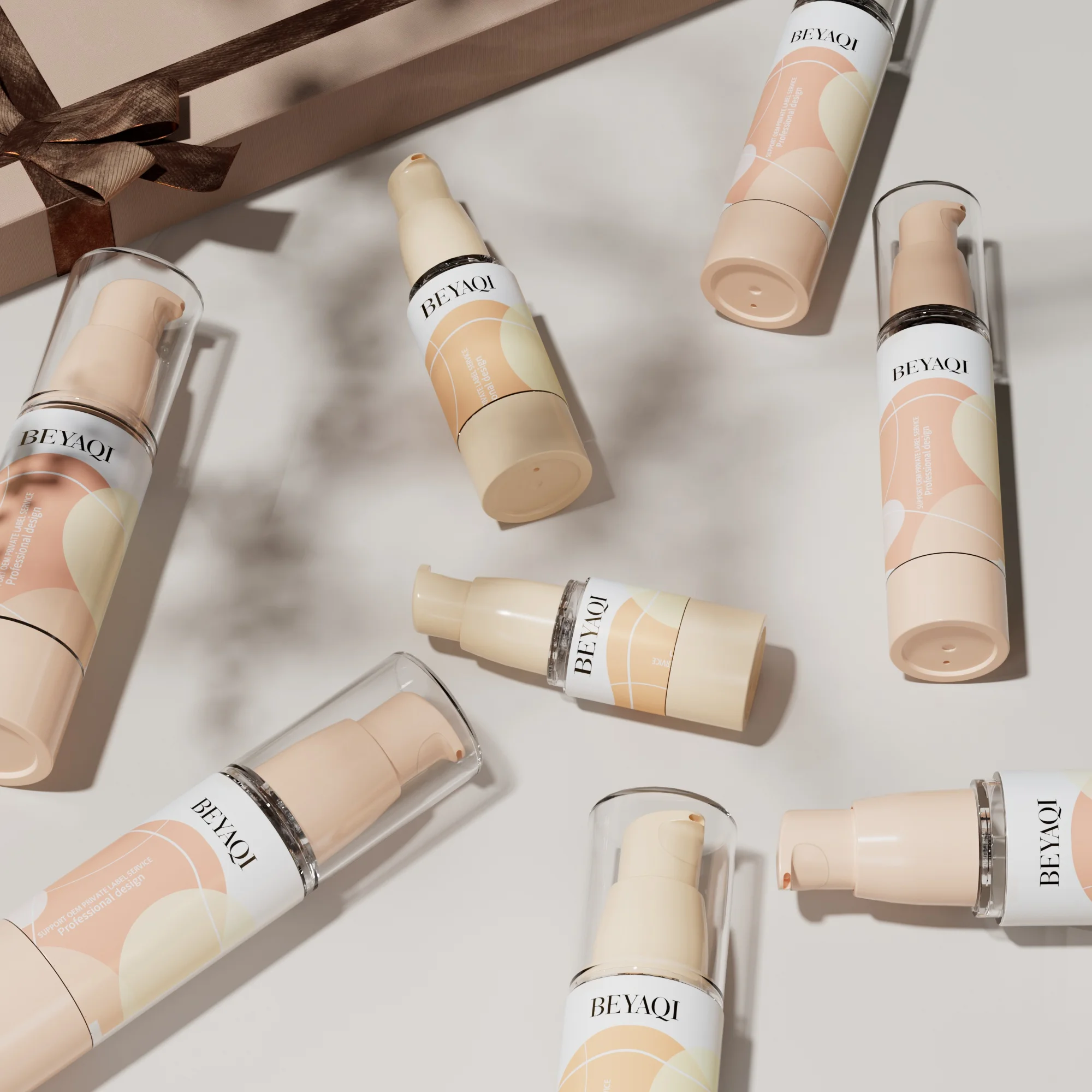 A11 Plastic Packaging Cosmetic Container 30ml AS PP PE Lotion Spray BB Cream Airless Liquid Foundation Emulsion Vacuum Bottle