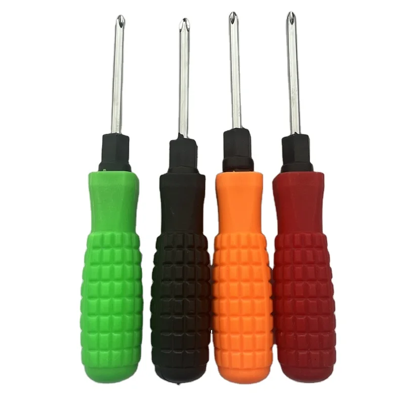 Multifunction Hardware Tools TPR Handle Magnetic Tip Screwdriver Hand Cross Screw Driver