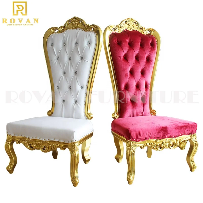 Wholesale King Throne Chairs Luxury Wedding Royal King Queen Chair - China  King Throne Chair, Cage Chair for Living