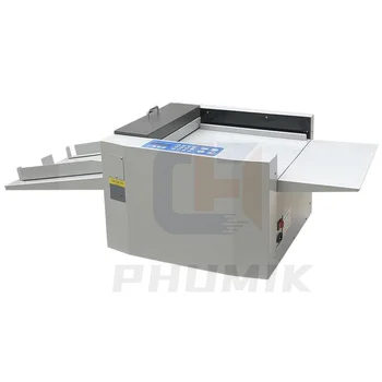 CG337 Automatic Suction Paper Indentation Machine (With Bottom Cabinet)kraft paper booklet paper perforation indentation machine