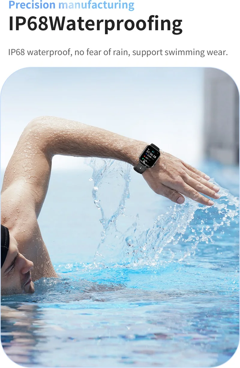 HD15 Smart Watch Bracelet Men Women 1.75Inch HD Screen Heart Rate Monitoring Waterproof BT Call Smartwatch (13).jpg