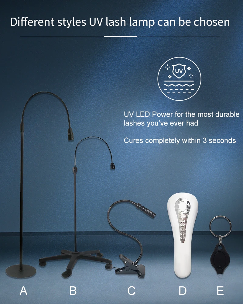 Custom Logo Uv Lash Extension Glue Non Irritation Or Allergic Lash Glue