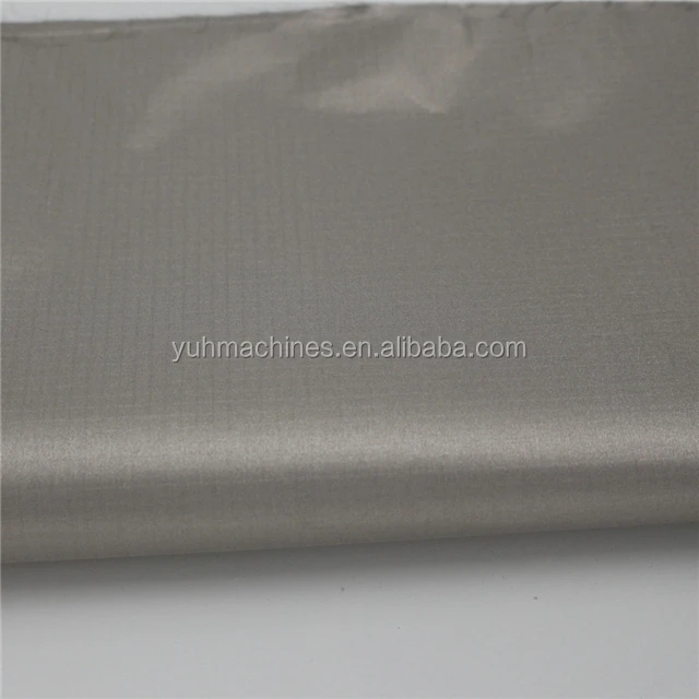 Rfid Protective Lining for Bags and Wallets/Nickel Copper Conductive Fabric RFID EMF Metallized Ripstop Nylon