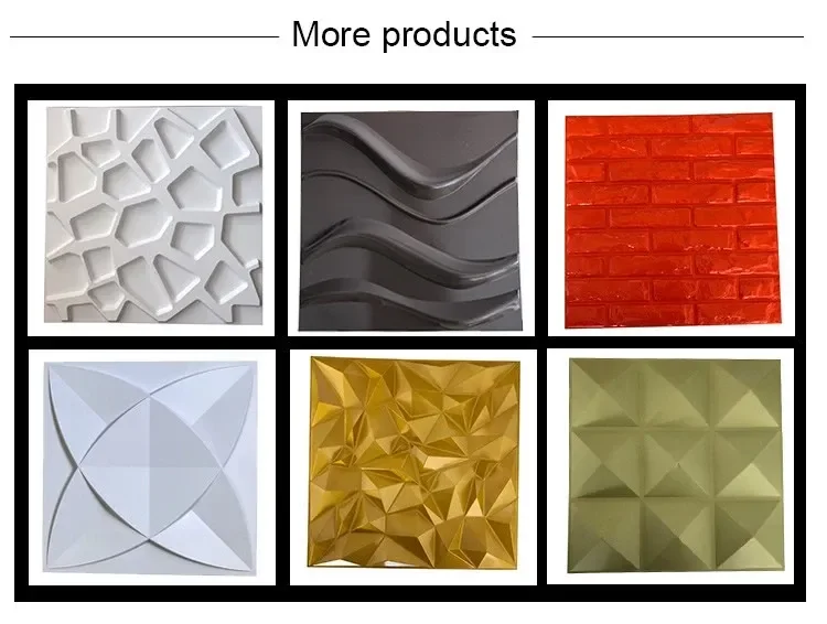 3d Pvc Wall Panels 50cm 50cm Pvc 3d Wall Panels Home Decoration - Buy ...