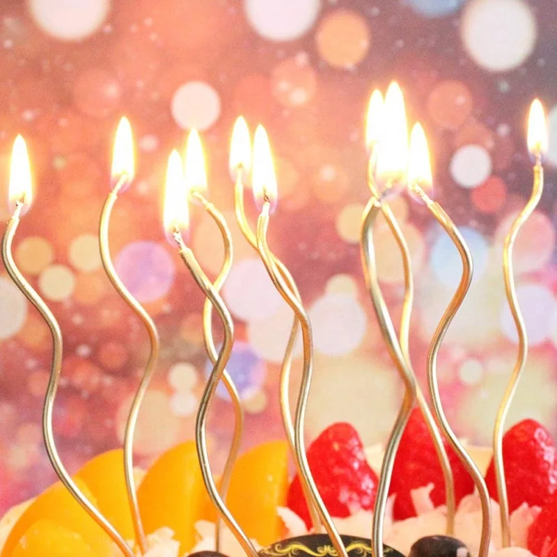 Candela Rose Gold Metallizzato Numero 50 - Decorazione Torta Compleanno | Olallà