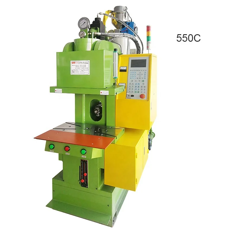 25 Ton Computerized Plastic Injection Molding Machine Vertical Pressure Clamping Equipment AC DC Wire Plug Connector Injection