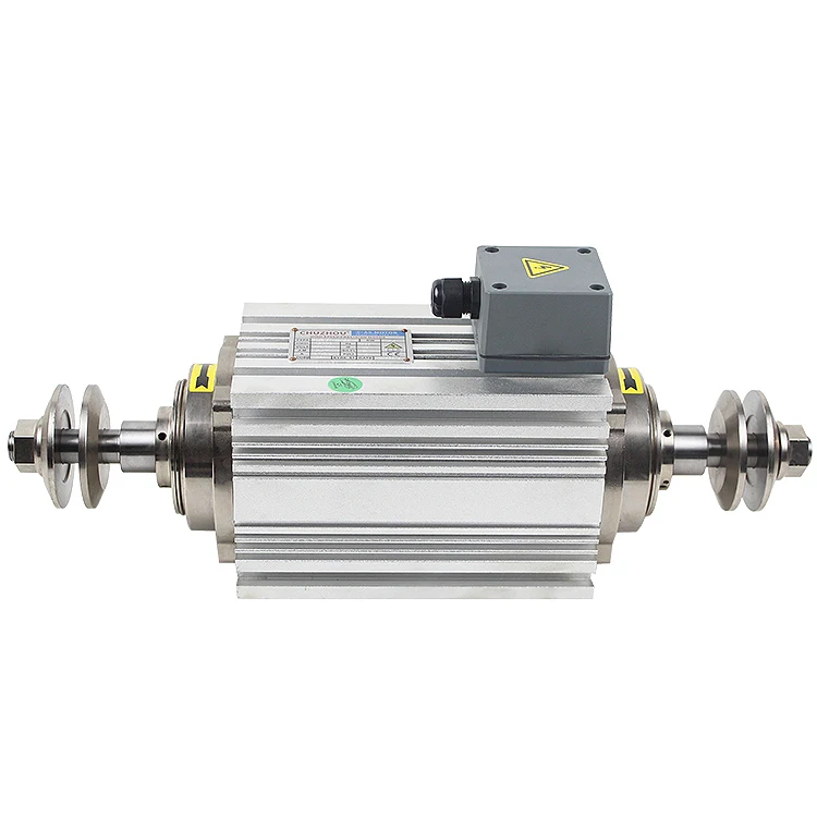 High Speed CNC Milling Machine Tool 3 Phase Spindle Motor with 2.2kw 380V/220V Double-End Cutting