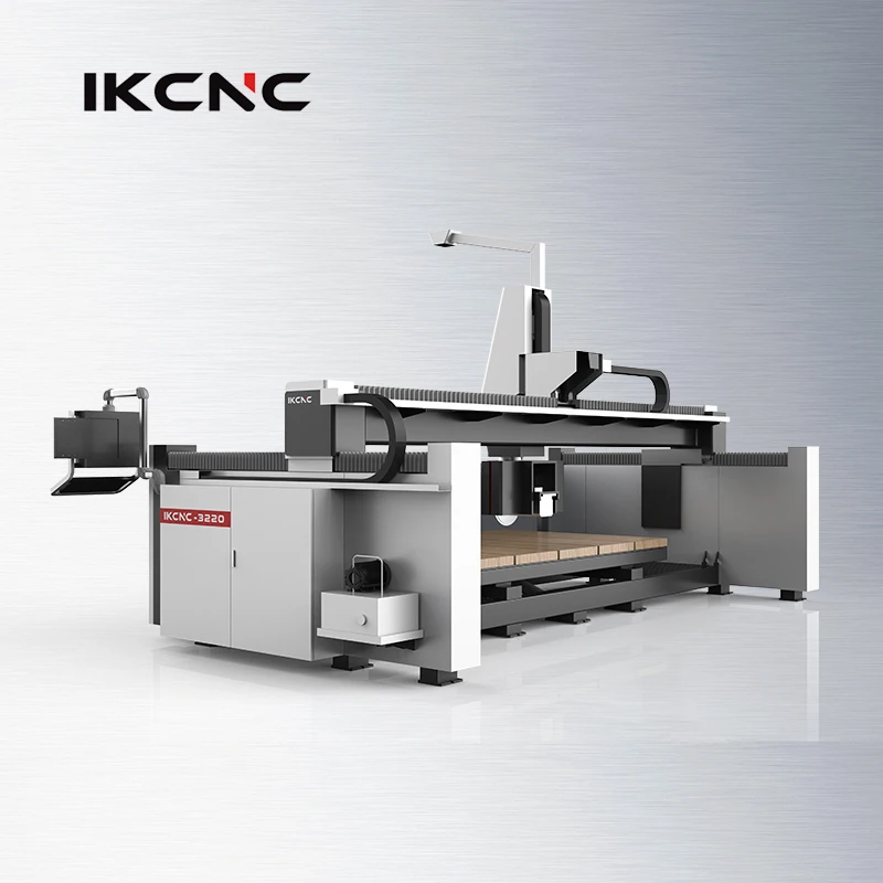 Ikcnc 5-осевой мостовой режущий станок с ЧПУ гравировальные инструменты для резки камня