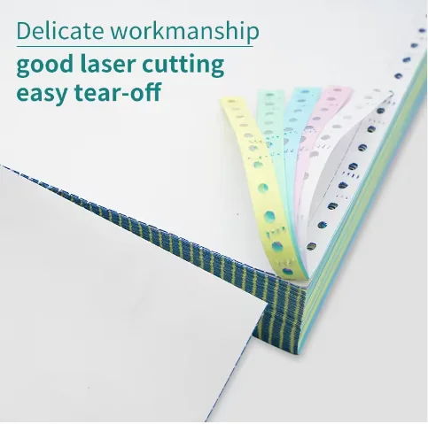 Continuous Carbonless NCR Printing Office Invoice Paper 9.5*11 Form-for Invoices and Receipts