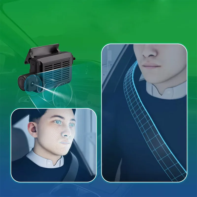 JIMIMAX JC371 ADAS DVR Camera - 1080P 3 Channels Dashcam