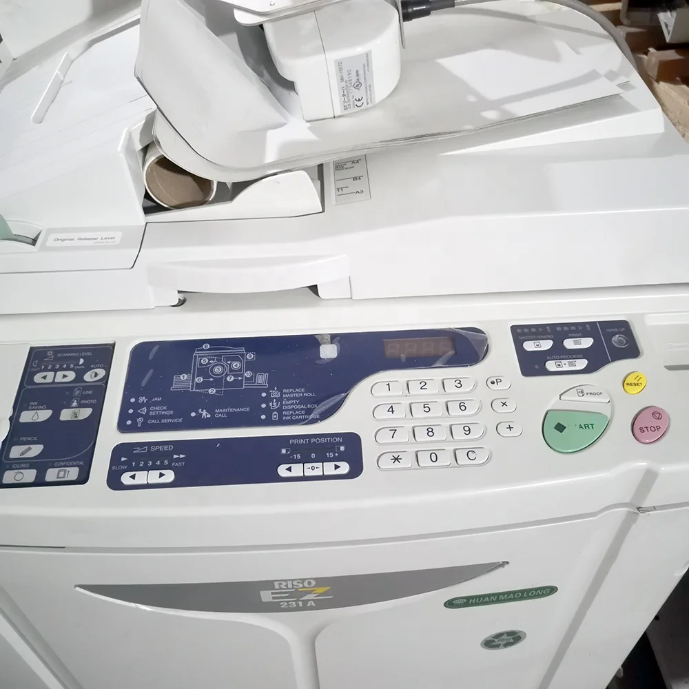 Refurbished Risos EZ 231A MFP Machine - 300DPI Digital Duplicator