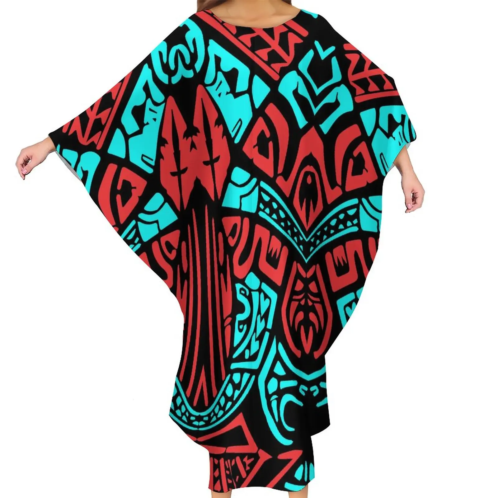 oversized poncho dress Beach Poncho Dress / Off White