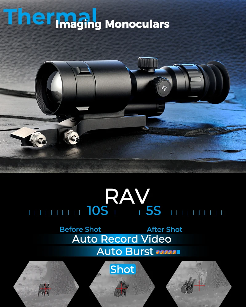Blunith Red Dot Sight Defense Night Vision Compact Thermal Imaging ...