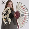23cm and 33cm bamboo hand fan, double sides printing