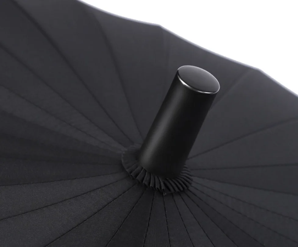 24 Rib Windproof Rainstorm Umbrella - Manual Open