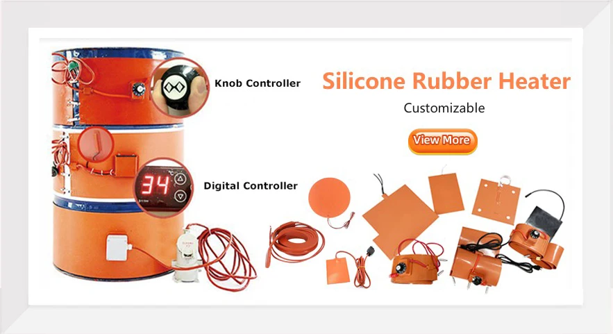 Oil Drum Heater Flexible Silicone Rubber