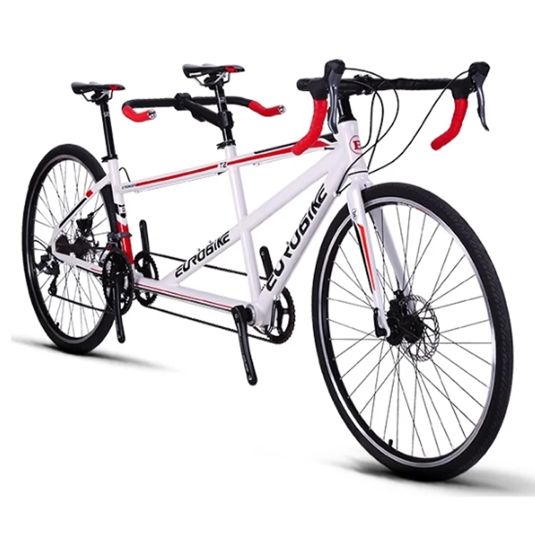 EUROBIKE 26-Inch Aluminum 21-Speed Tandem Mountain Bike - Durable ...