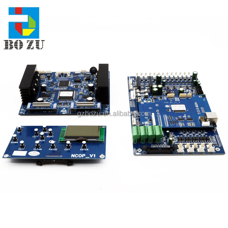 Nocai NC TX800 Printhead Board Kit for Dual TX800 DX10 Printhead 6090 UV Flatbed Printer Motherboard Head Board Carriage Board