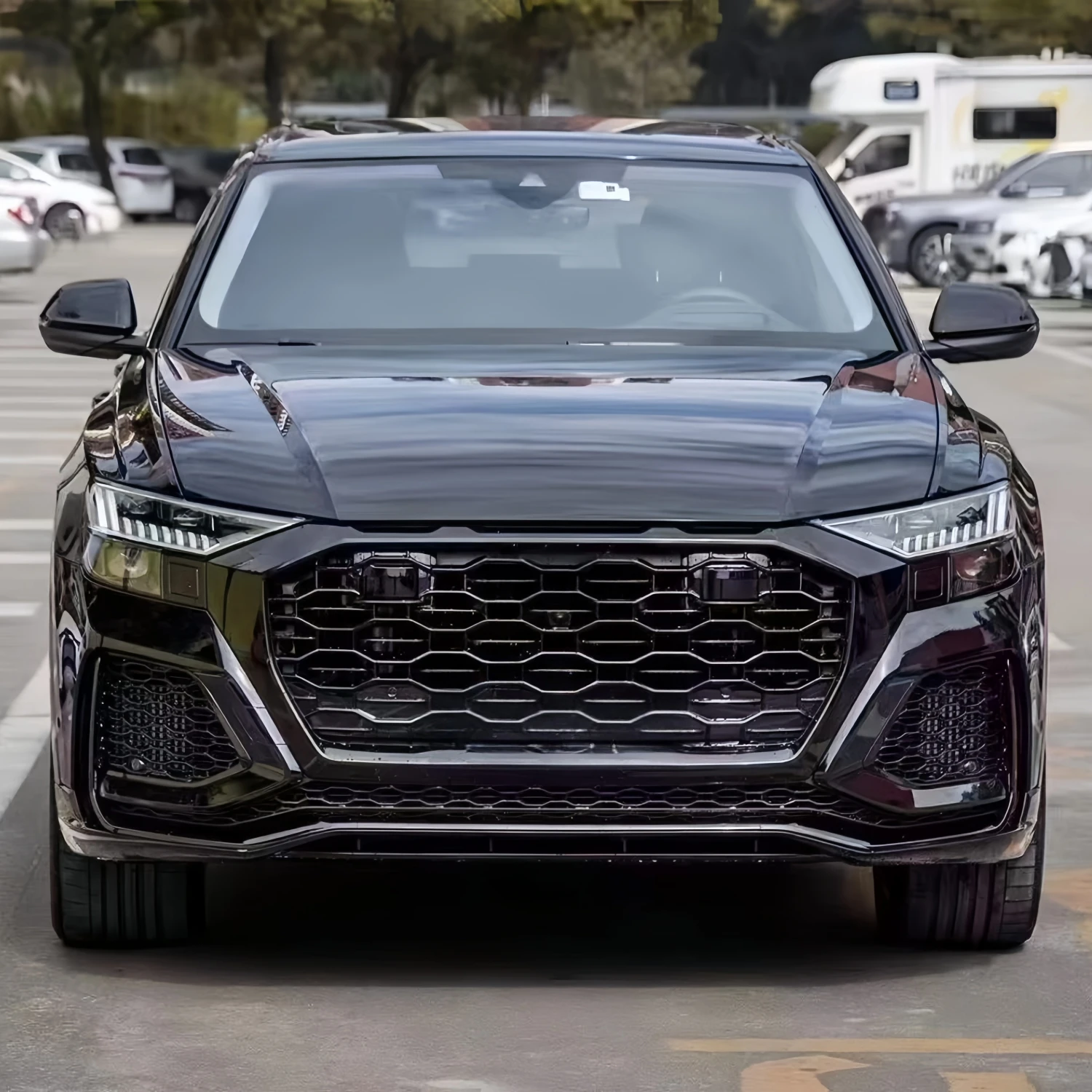 Upgrade Your Audi Q8 with 2018-2022 RSQ8 Style Body Kit - Enhance Front ...