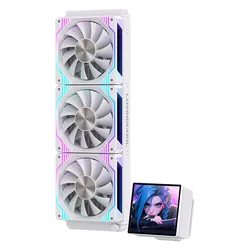 LOVINGCOOL 240/360mm AIO CPU Liquid Cooler with 4-Inch Screen
