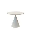 Placa estilo crema-rock mate blanco puro
