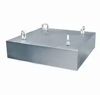 Experienced Factory Directly Customized Powerful Black Sand Suspended Flat Plate Magnet Magnetic Iron Separator for Sale