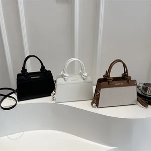 2026 Hot Selling Woman's Crossbody Bags Stitching Color Lady's Shoulder Bags Fashion Handbags For Woman