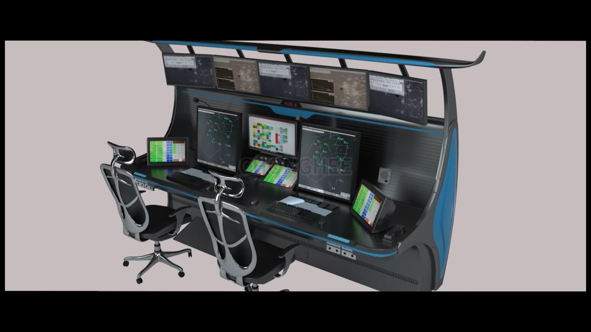 Chiu Cheung Control Room Console For Airport Control Center - Buy ...