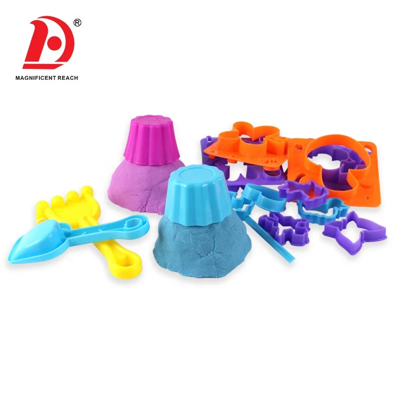 HUADA 2021 Новый Стайлинг красочная тестовая глина для творчества волшебный движущийся Космический песок игрушки игровой набор