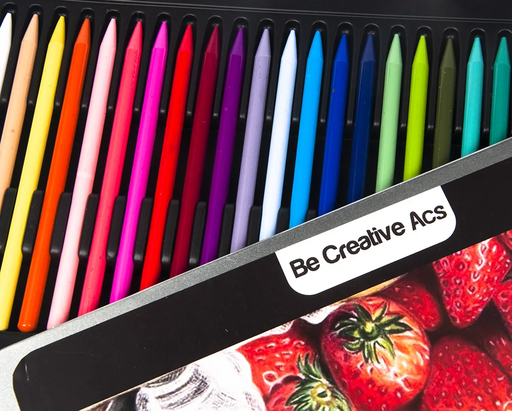 24 цвета без дерева цветной карандаш набор | Быть креативным ACS