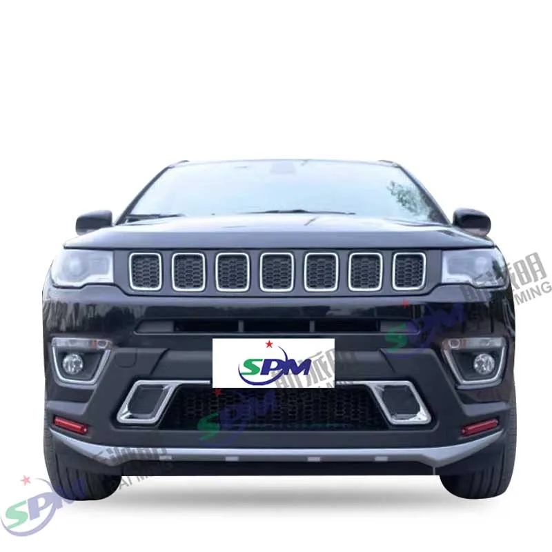 JEEP Compass用 ABS製フロントリアバンパーガードプロテクター