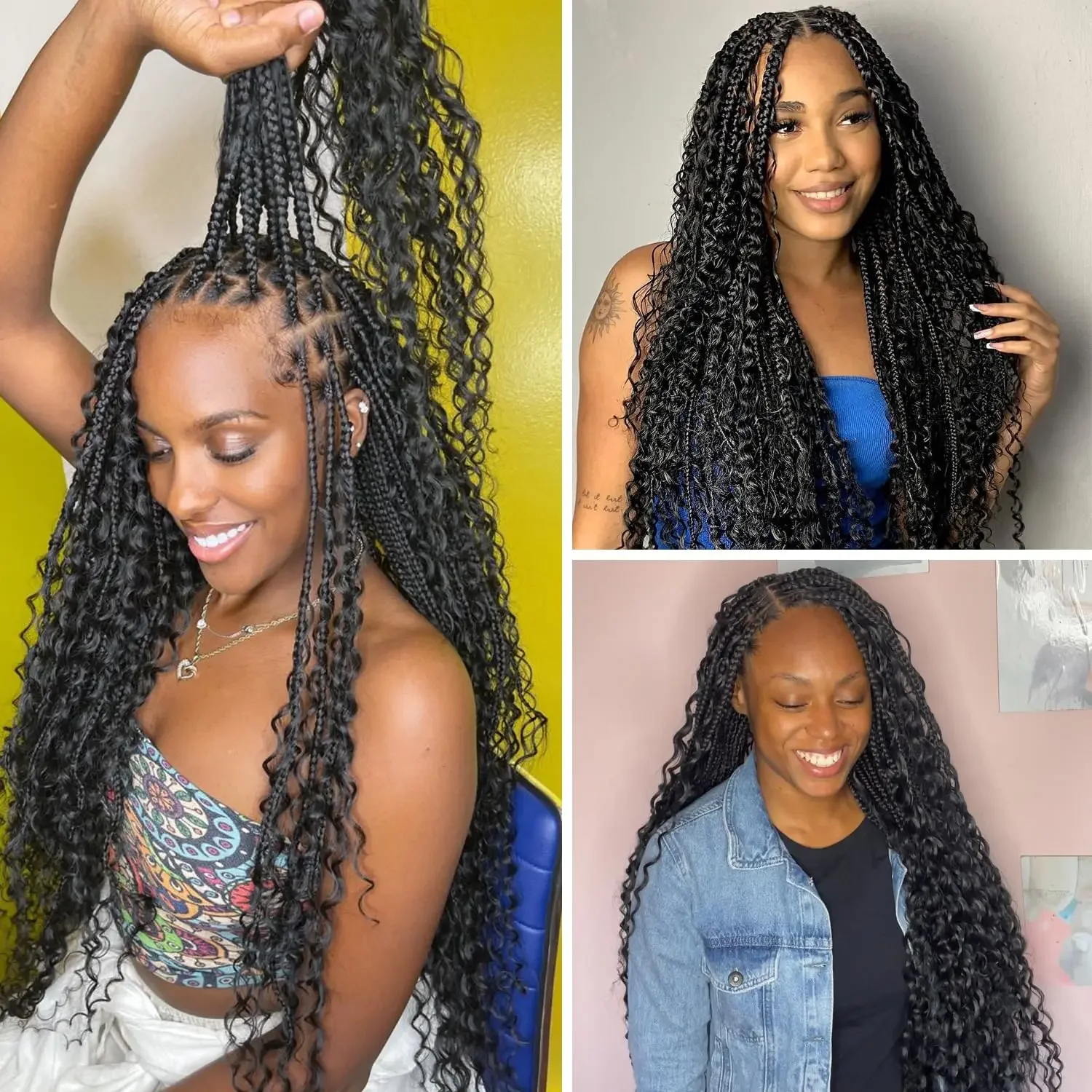 Deep Wave Bulk Hair Human Hair For Braiding Deep Curly Bulk Hair Extensions For Braids Bulk Hair Bundles No Weft Wholesale_voghion.com