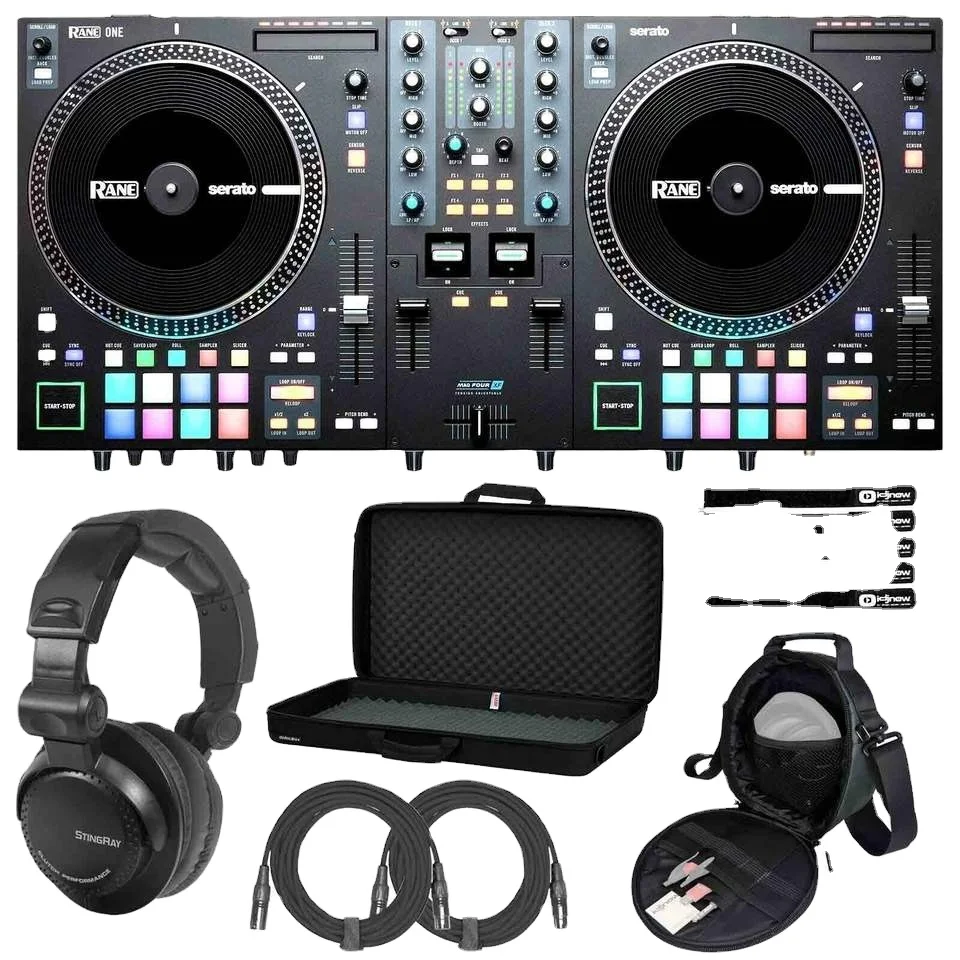 Authentic Rane ONE 2 Channel Pro 7 Motorized Turntable Style Decks DJ Controller Console Wholesale Price